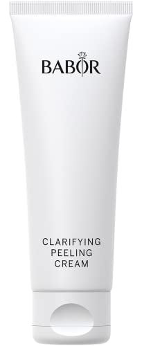BABOR Clarifying Peeling Cream für ölige Haut, Klärendes Gesichtspeeling, Vorbereitung für Pflege und Selbstbräuner, Ohne Alkohol, Vegane Formel, 1 x 50 ml im Sale